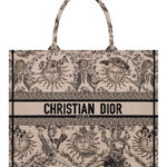 Christian Dior Large Dior Book Tote Apricot